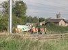 Note the old level crossing keepers cottage and the road that lead stright onto a 125mph railway line!